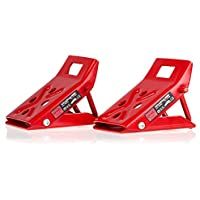 HEYNER - Ultrastop Pro - 2 Piezas Calzo par Ruedas - Bloqueo - Cuña para Caravana Coche Camión Remolque - 1000 kg